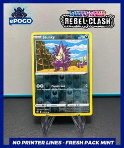 Stunky 114/192 Reverse Holo - Pokemon TCG Rebel Clash Pokémon Karte MINT ✅ - Bild 1 von 2