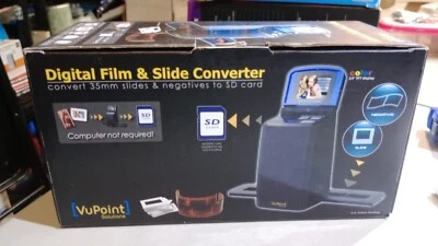 VuPoint Solutions Digital Film and Slide Converter 35mm Slides/Negatives to SD - Image 1 of 4
