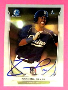 2014 Bowman Chrome 1st card, San Diego Padres - FRANMIL REYES - autographed - Picture 1 of 1