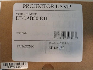 Panasonic ET-LAB50 Projector Replacement Lamp Unit for the PT-LB50-BTI - Picture 1 of 3