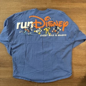 RunDisney Every Mile is Magic Spirit Trikot Erwachsene Large blau Disney Mickey Goofy - Bild 1 von 7