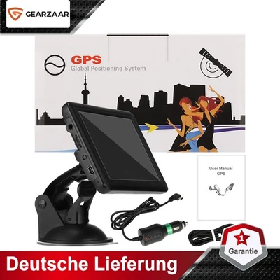 Navi Navigationsgerät Navigation 8G+128MB 5 Zoll Karten Update PKW LKW KFZ Truck - Bild 1 von 4