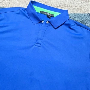 RLX Ralph Lauren XXL Blau Golf Poloshirt Feuchtigkeitsableitend Performance Fit - Bild 1 von 8