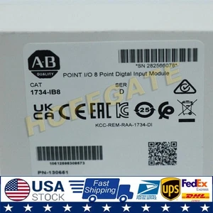 Nuevo módulo de entrada digital Allen Bradley 1734-IB8 POINT I/O 8 puntos sellado de fábrica - Imagen 1 de 11