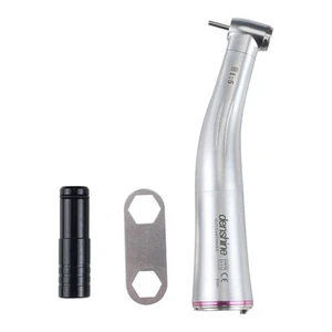 Manipolo Dentale Mini Testa Rapporto Ingranaggi 1:5 Pulsante Spray Interno Fibra - Foto 1 di 10