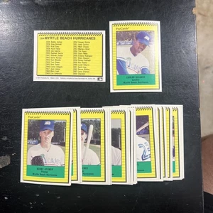 1991 Tarjetas profesionales Myrtle Beach huracanes ligas menores conjunto Delgado recogido a mano - Imagen 1 de 1