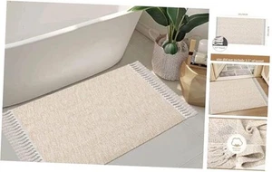Small Bathroom Rug 2x3 Washable Area Rugs Modern Farmhouse Rug Reversible - Picture 1 of 8