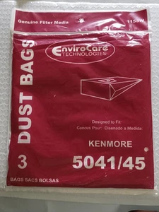 Kenmore 5041 5045 20-5045 20-5041 Type H Vacuum Cleaner 3 Bags Canister - Picture 1 of 8