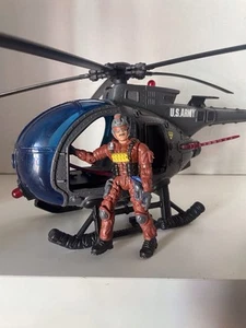 Chap Mei Helicopter U S Army HK Design Toy 5 Blade &  1 Figure - Picture 1 of 12