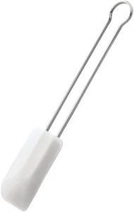 Rosle Stainless Steel & Silicone Flexible Spatula, 10-Inch, White - Picture 1 of 3
