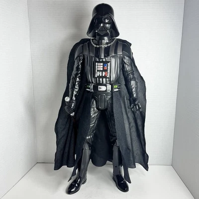 "Figura de 20"" Star Wars Darth Vader 2016 con luces de sable de luz sonidos Jakks Pacific" Foto 1 de 4