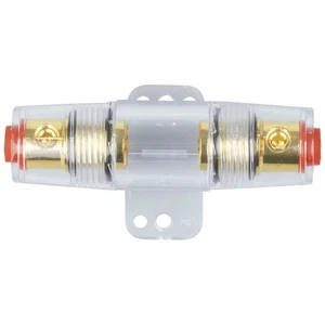 Portafusibles dorado con soporte de montaje - Imagen 1 de 1