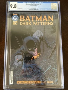 Graded CGC 9.8 - Batman Dark Patterns #3 CVR A DC Comics 4/2025 - Picture 1 of 8