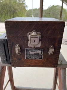 Vintage The States Co. Hartford Conn. Phantom Load Oak Case - Picture 1 of 15