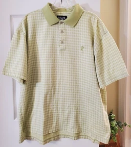 Ashworth●Polo Golf●Taglia Uomo L●Modello a Punti Diamanti Verde●Manica Corta⛳️ - Foto 1 di 19