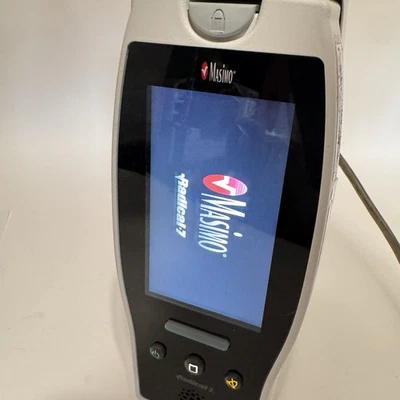 Masimo Radical 7 RAINBOW  Pulse Oximeter w/ docking station - Image 1 of 4