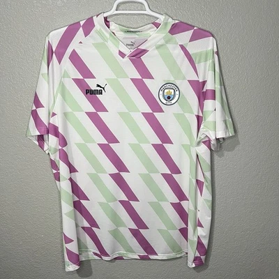CAMISETA DE FUTBOL MANCHESTER CITY 2022 2023 PREPARTIDO CAMISETA DE FUTBOL XXL PUMA Foto 1 de 4