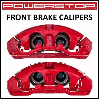 Pinzas de freno delanteras PowerStop Performance con soportes para Ford F-250 F-350 13-22 Foto 1 de 2