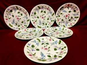Corelle Delicate Array Set Of 6 Salad/Bread/Dessert Plates 7 1/4" USA - Picture 1 of 2
