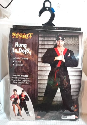 Spirit Halloween HUNG LO DOJO Disfraz Completo Adulto PARA HOMBRES X-Grande - Usado Foto 1 de 2
