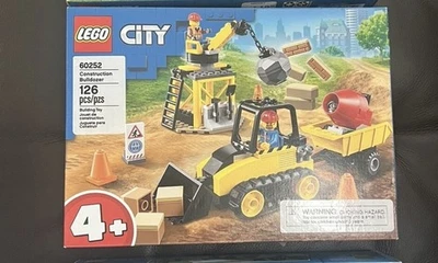 LEGO 60252 City Construction Bulldozer New Sealed Retired - Image 1 of 2