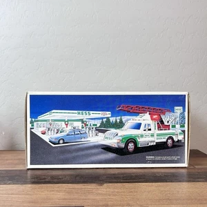 1994 Hess Rescue Truck with Box & Insert Lights & Sound Collectible Holiday Toy - Picture 1 of 7