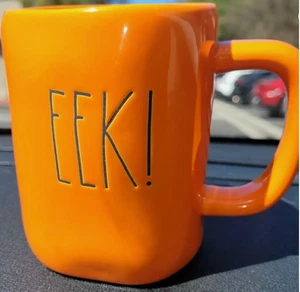 Neu Rae Dunn-More Boos Please-Fun Orange Kaffeebecher-Halloween/Thanksgiving Geschenk - Bild 1 von 2