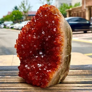 2.68LB Raro Natural Amarillo Cristal Racimo Flor Amarillo Cristal Bloque Reparación - Imagen 1 de 12