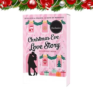 24 Days Christmas Eve Love Story Advent Book Christmas Advent Love Story Novel - Imagen 1 de 12