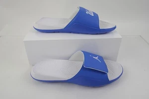 UCLA Bruins Air Jordan Sandals & Flip Flops Men's Blue/White New - Picture 1 of 9
