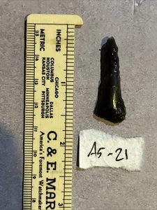 Auténtica punta de flecha de obsidiana noroeste/suroeste/sur de CA Estate Find A5-21 - Imagen 1 de 2