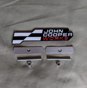 R59 MINI Cooper S Neu JCW John Cooper Works rot großes Kühlergrill Emblem 12,5,cm - Bild 1 von 5