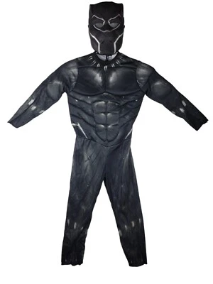Niños Marvel Pantera Negra Halloween Rubíes Disfraz Mono con Máscara L *fotos* Foto 1 de 4