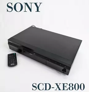 Sony SCD-XE800 CD SACD/Super Audio Player Black w/Remote from Japan - Picture 1 of 15