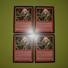 Mogg Conscripts x4 - Tempest - Magic the Gathering MTG 4x Playset
