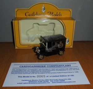 Lledo Days Gone Castlehouse DG6 SP6 Model T Ford Van Cardiganshire Constabulary - Picture 1 of 3