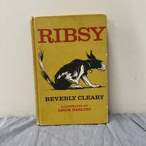 Ribsy Book By Beverly Cleary Vintage Morrow Hardcover Edition 1964 Children's FS - Picture 1 of 9