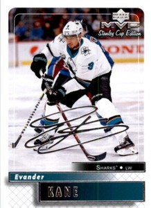 2019-20 UD MVP Stanley Cup Edition 20th  Silver Script #43 Evander Kane