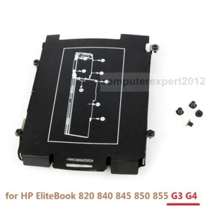 New HDD SSD Hard Drive Caddy Bracket for HP EliteBook 820 840 845 850 855 G3 G4 - Picture 1 of 4