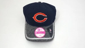 Chicago Bears 9Twenty Damenhut leicht strukturiert verstellbar grau/marine C-Logo - Bild 1 von 3