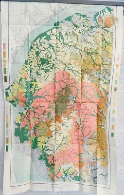 Antique 1901 Map Salem New Jersey Swedesboro Penns Grove Woodstown #17091 - Image 1 of 4