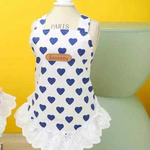 Love Heart Pet Suspender Dress for Small and Medium Dogs - Cute and Comfortable - Picture 1 of 6