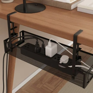 Office Cable Storage Organiser Wire Holder for Desk Cord Organizer Mangement - Photo 1/12