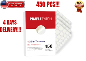 450ct Pimple Patches Dots Hydrocolloid Acne Spot Stickers Cystic Acne Patch Heal - Picture 1 of 12