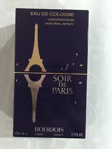 Rare Bourjois Soir De Paris EDC 230ml 7.7 Fl Oz New In Box - Picture 1 of 3
