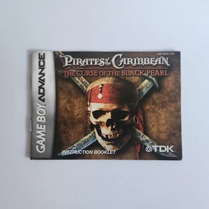Pirates of the Caribbean: The Curse of the Black Pearl Manual Instruction GBA - Picture 1 of 2