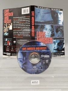 Love, Murder and Deceit (DVD, 2002) Kein Koffer kein Tracking - Bild 1 von 1