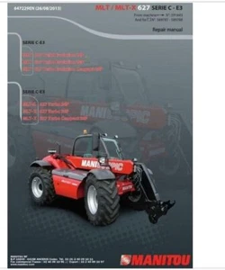 Manitou MLT MLTX 627 series C E3 Workshop Manual - Picture 1 of 5