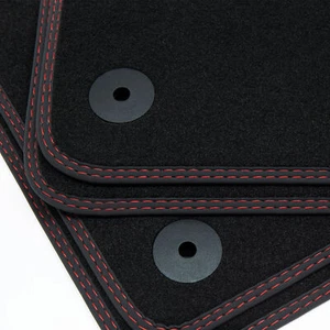 Alfombrillas de doble costura adecuadas para Land Rover Discovery 4 IV año 2009-12/2016 - Imagen 1 de 9
