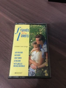 VARIOUS ARTISTS -FRIENDS & LOVERS -CASSETTE TAPE ALBUM 1987 - K-TEL COMPILATION - Picture 1 of 3